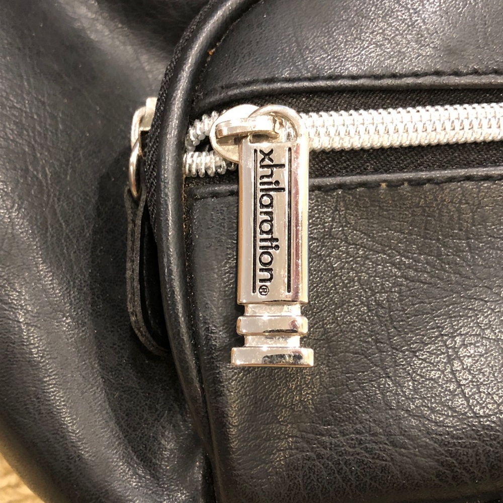Women’s Purse - Imitation Leather, Black - Picture 2 of 16